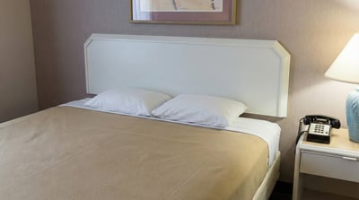 Bed and end table